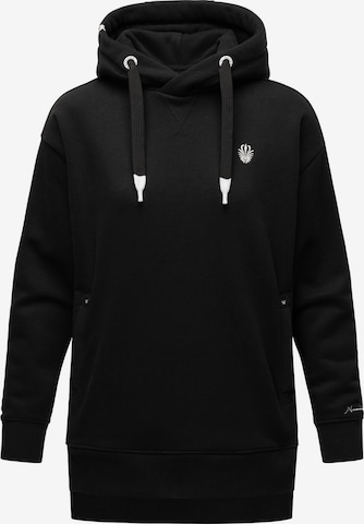 NAVAHOO Sweatshirt 'Silberengelchen' i svart: forside