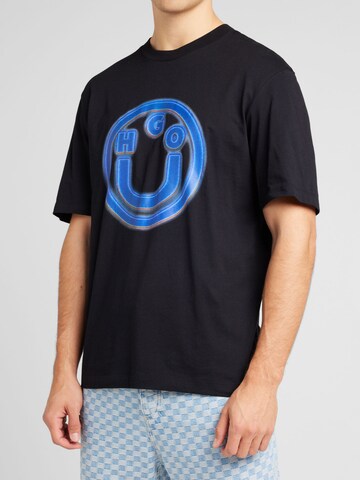 HUGO T-Shirt 'Nakoree' in Schwarz