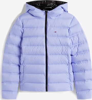 Tommy Jeans Зимняя куртка в Синий: спереди