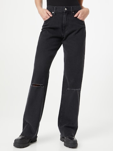 7 for all mankind Loosefit Jeans 'ColDis' in Zwart: voorkant