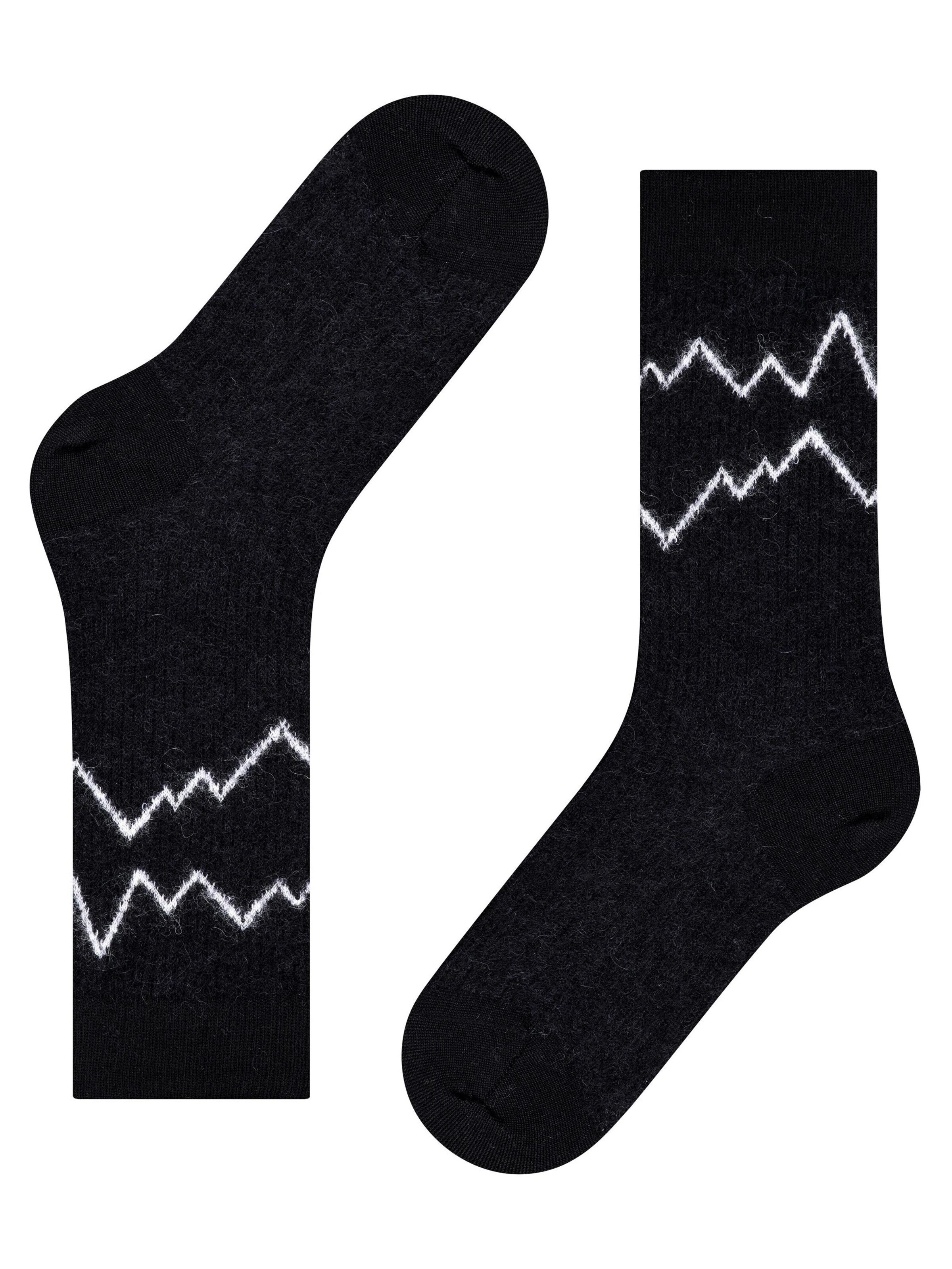 FALKE Socks 'Peak' in Black