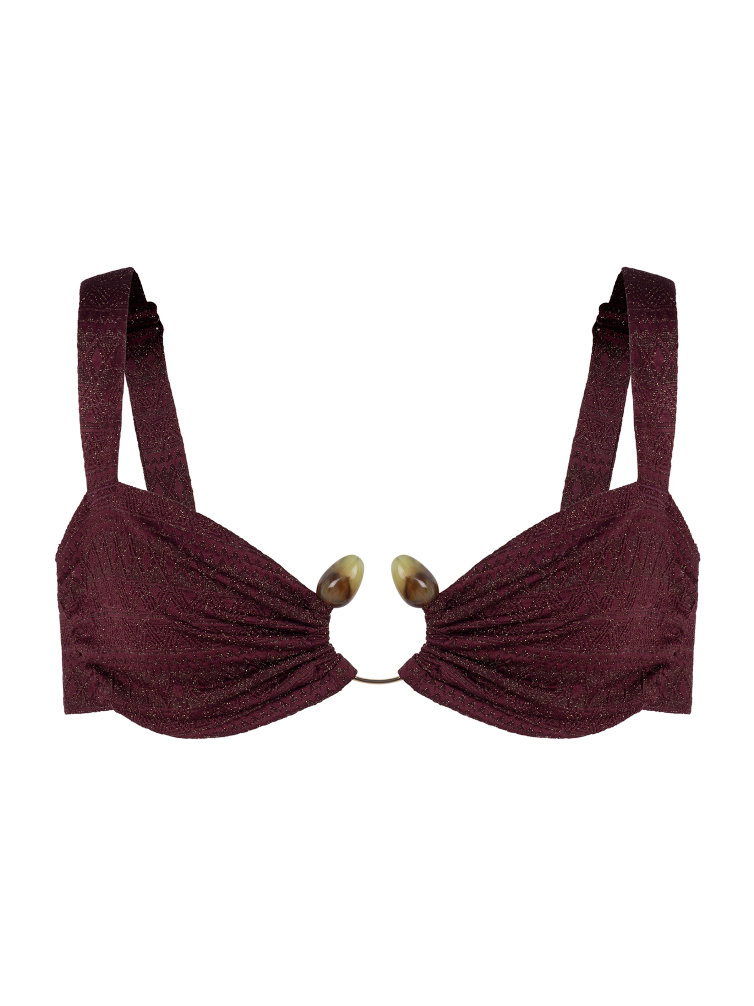 Dorina Бюстье Верх бикини в Красный: спереди