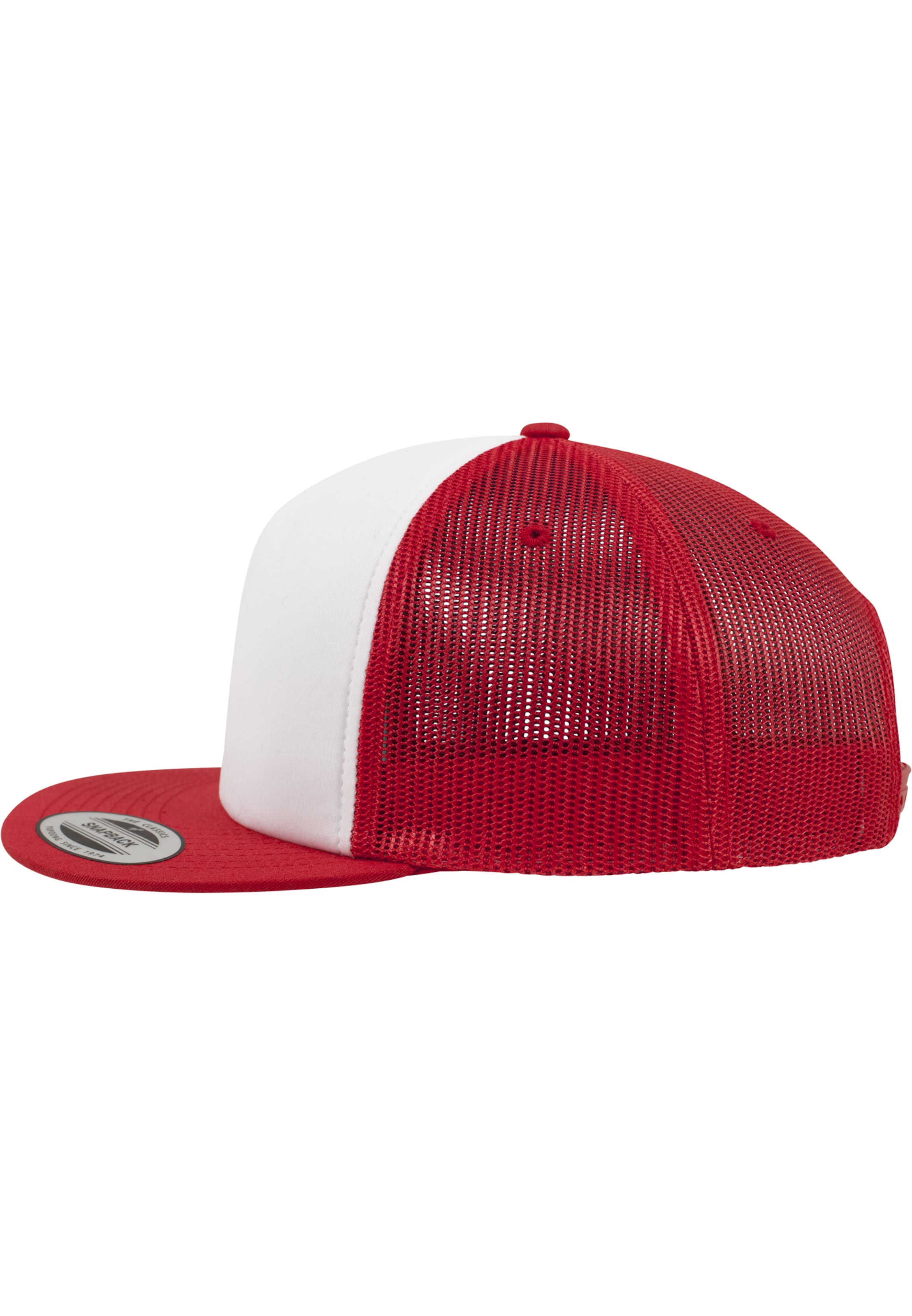 Flexfit Czapka z daszkiem 'Foam' w kolorze biały