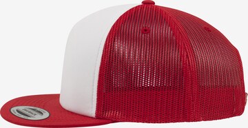 Cappello da baseball 'Foam' di Flexfit in bianco