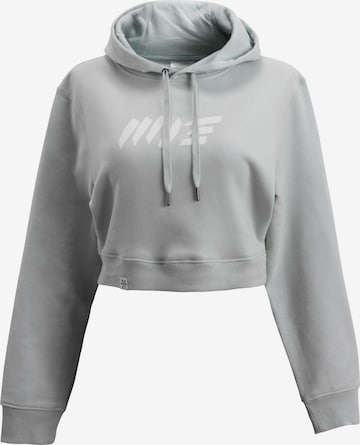 Manufaktur13 Sweatshirt 'Crop Hoodie' in Grün: Vorderseite