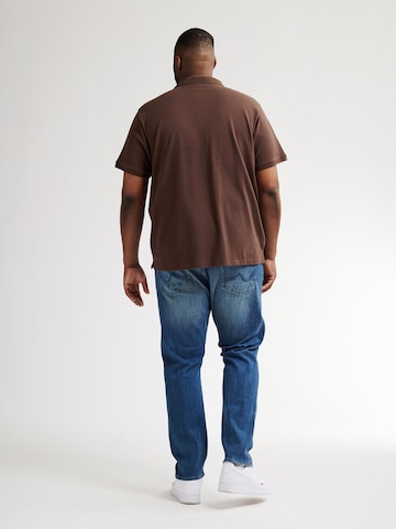 T-Shirt Petrol Industries en marron