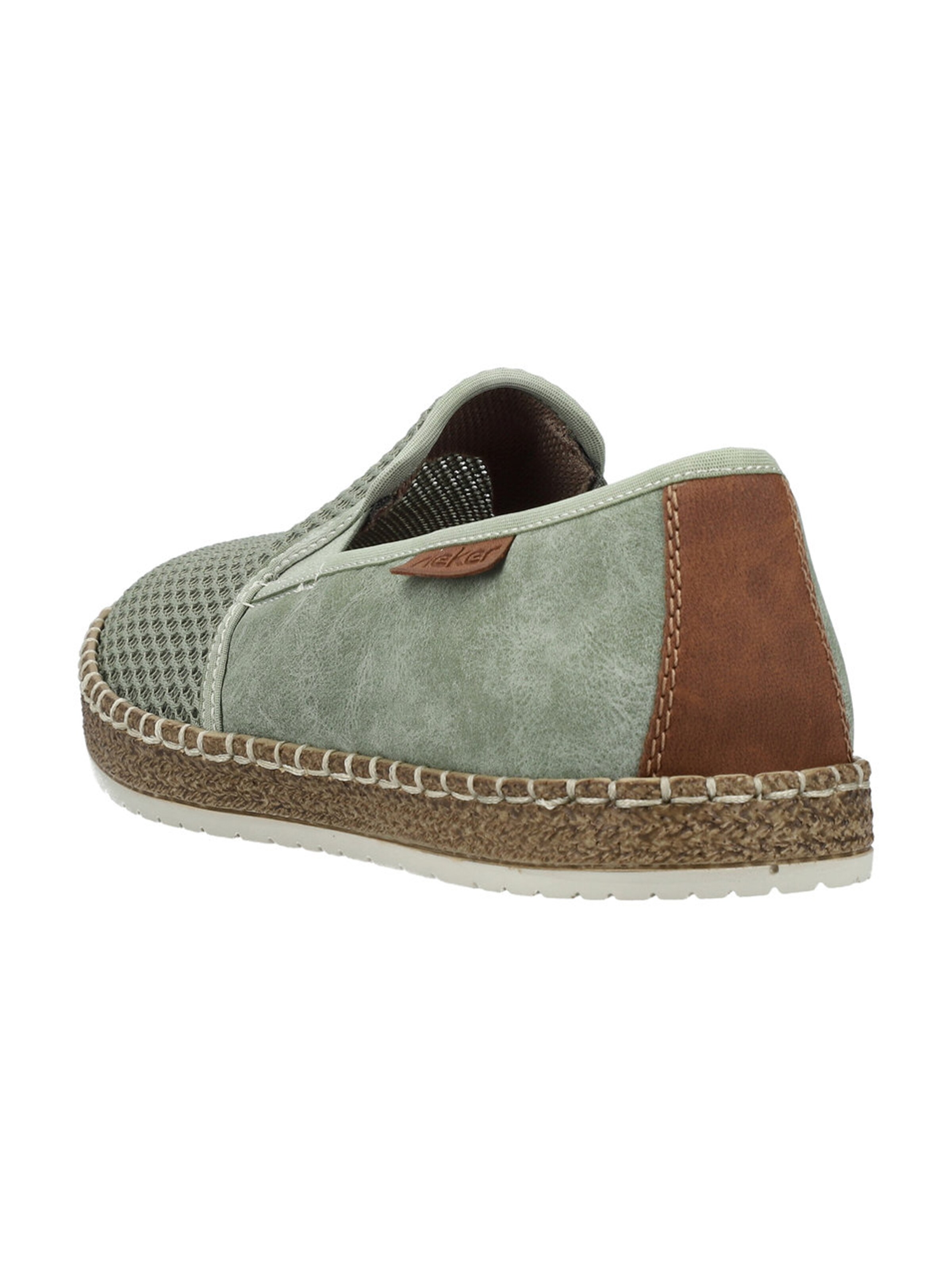 Rieker Эспадрильи в Зеленый