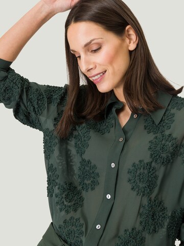 Camicia da donna di zero in verde