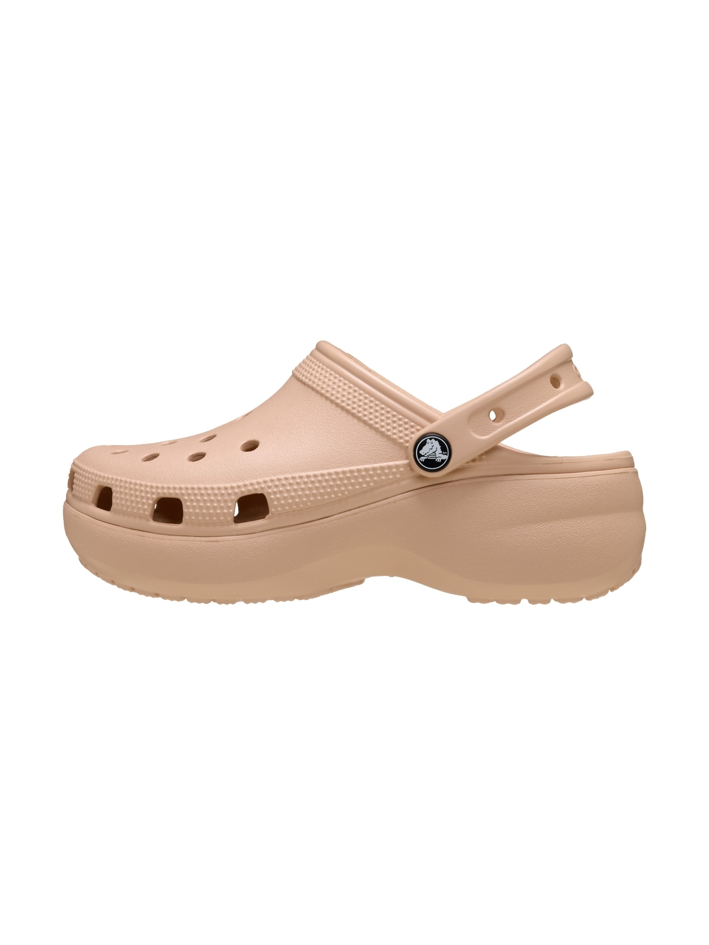 Crocs - Zuecos en rosa: frente