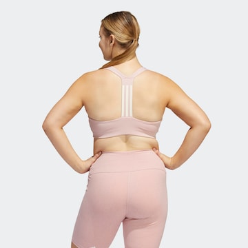 ADIDAS SPORTSWEAR Bustier Sport-BH in Pink