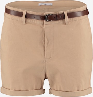 Hailys Regular Shorts 'Co44nny' in Beige: predná strana