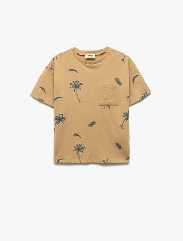 Koton T-Shirt in Beige: Vorderseite