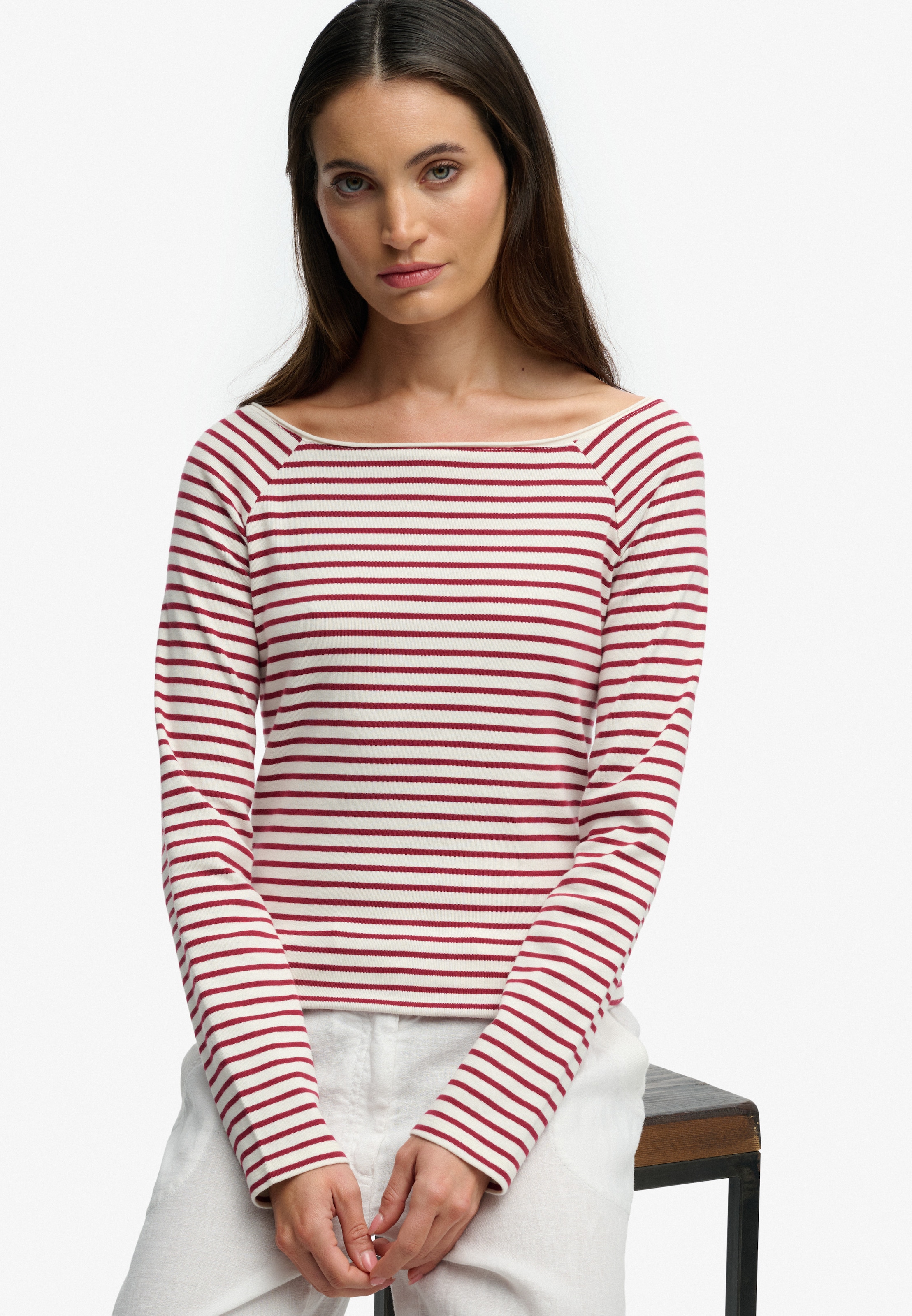 T-shirt 'Bardot' Superdry & Co en rouge