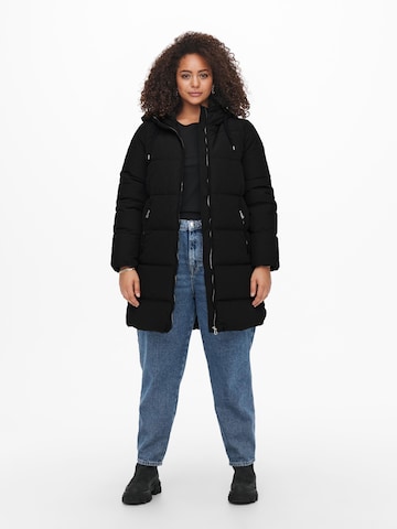 Manteau d’hiver 'Dolly' ONLY Carmakoma en noir