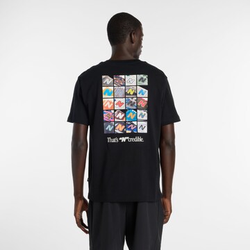 T-Shirt 'N Collage' new balance en noir