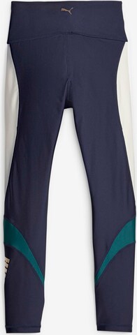 PUMA Skinny Sportovní kalhoty – modrá