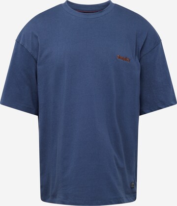 T-Shirt BLEND en bleu : devant