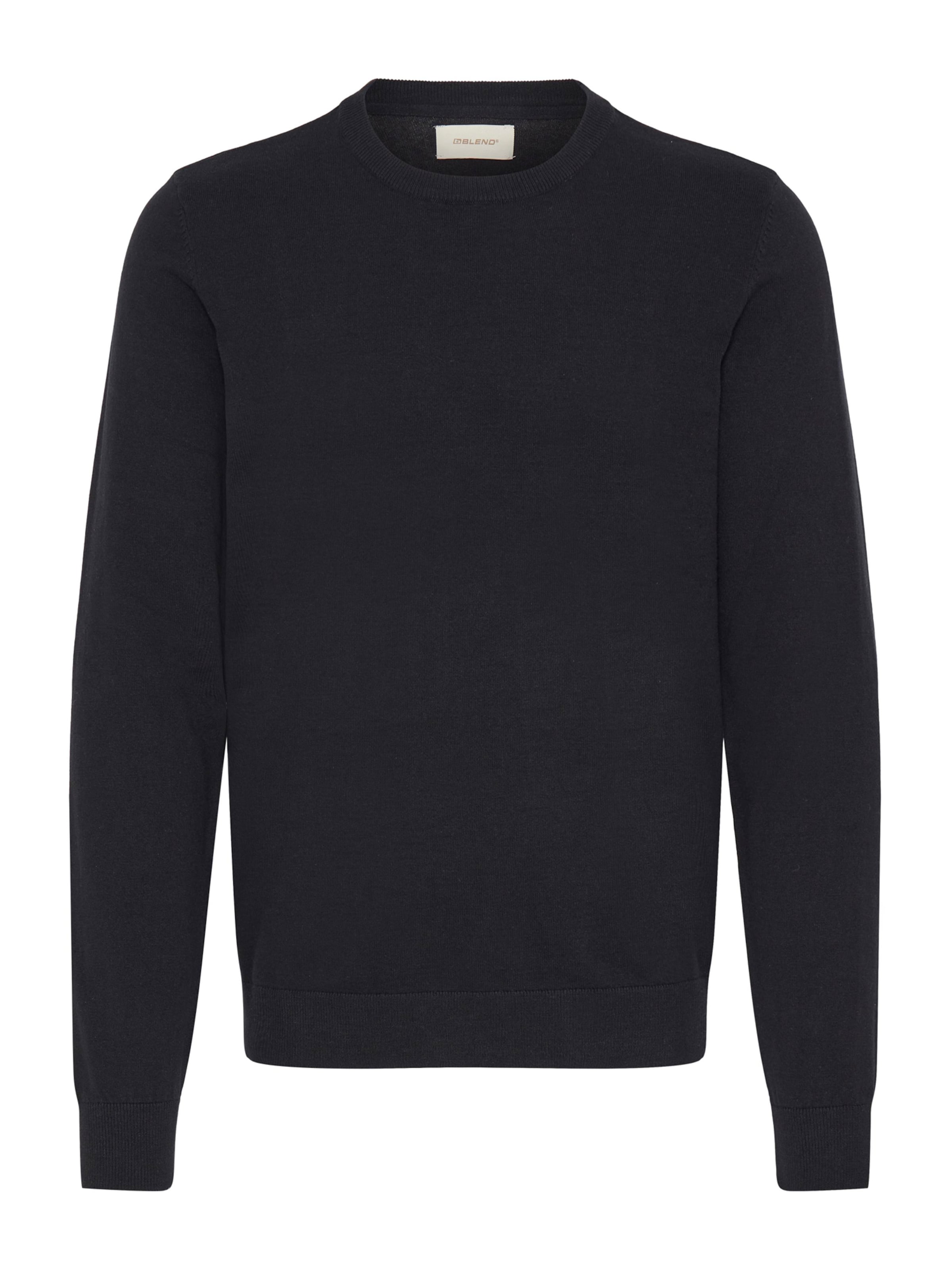 BLEND Trui 'BHBRYAN' in Zwart: voorkant