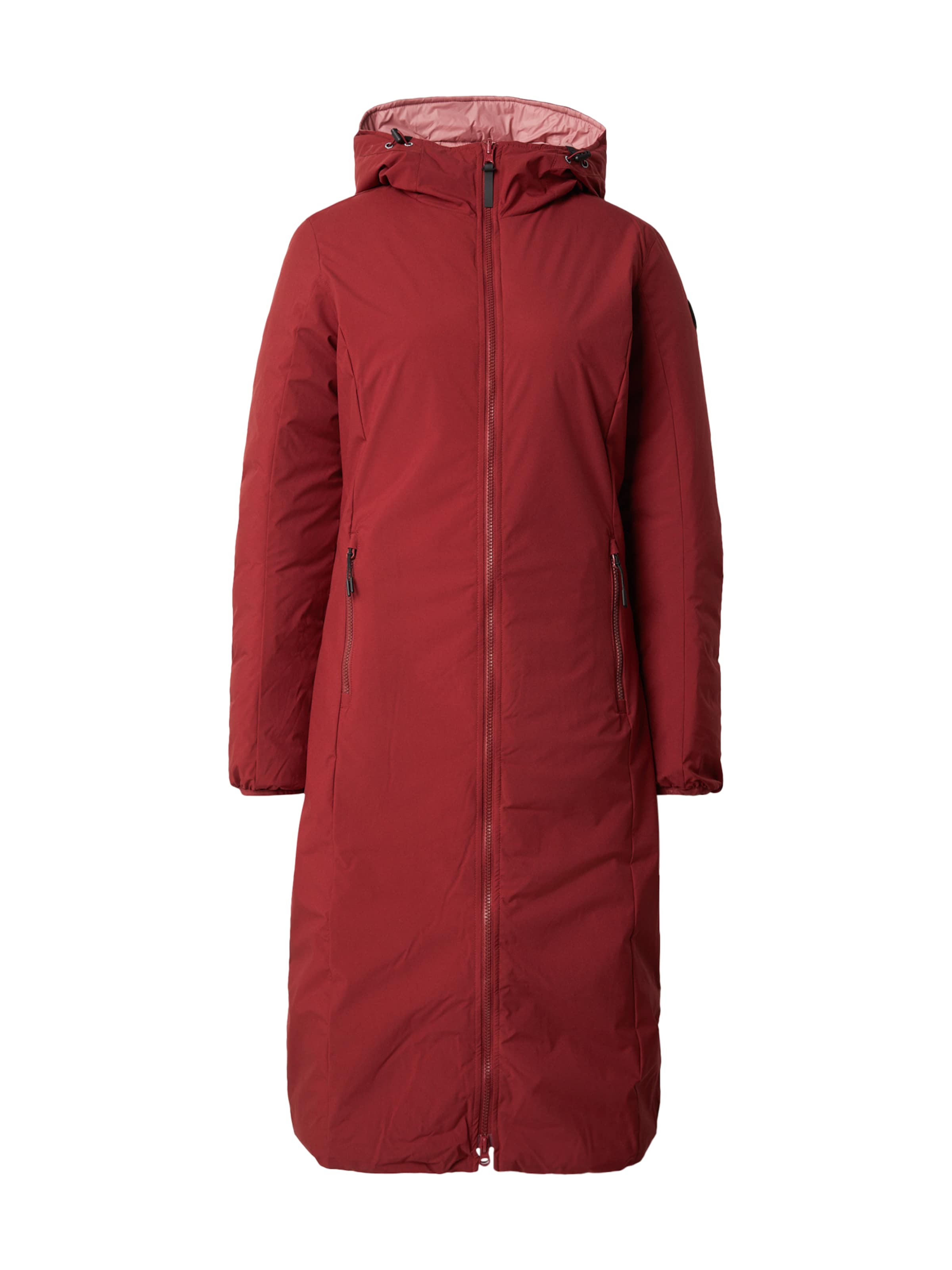 ICEPEAK Пальто в спортивном стиле 'POMPEY' в Красный: спереди