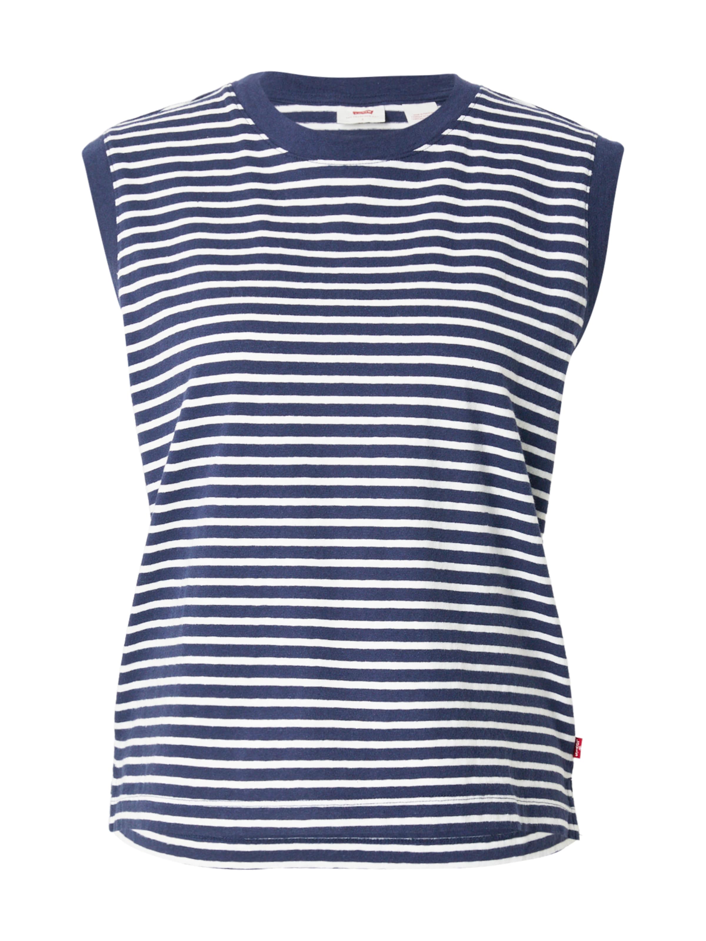 LEVI'S ® Topp 'Boxy Tank Top' i blå: framsida