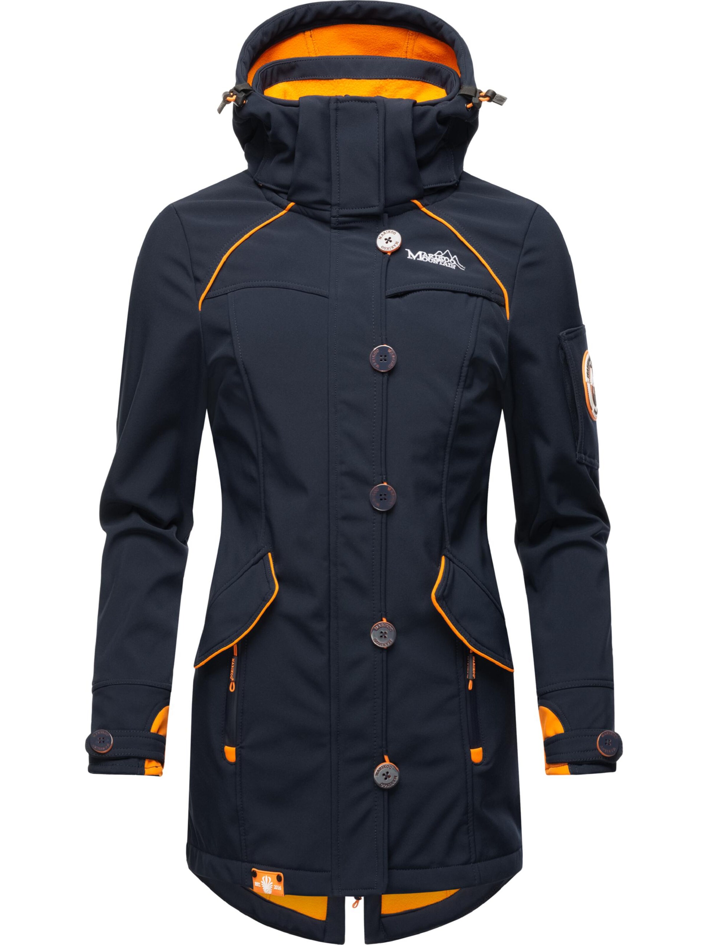 Giacca funzionale 'Soulinaa' di MARIKOO in blu: frontale