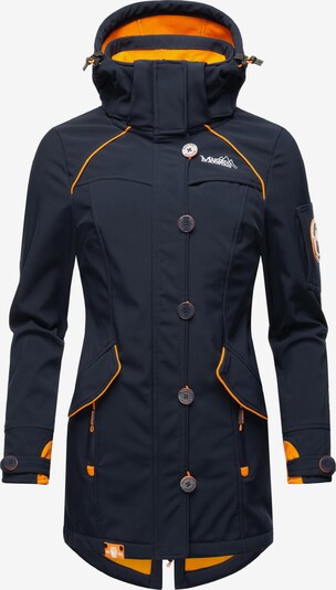 MARIKOO Tehnička jakna 'Soulinaa' u mornarsko plava / narančasta / bijela, Pregled proizvoda