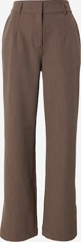 Y.A.S Szeroka nogawka Spodnie 'RONAN' w kolorze brązowy: przód