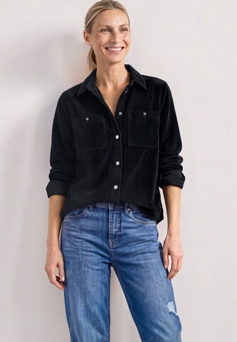 STREET ONE Bluza | modra barva: sprednja stran
