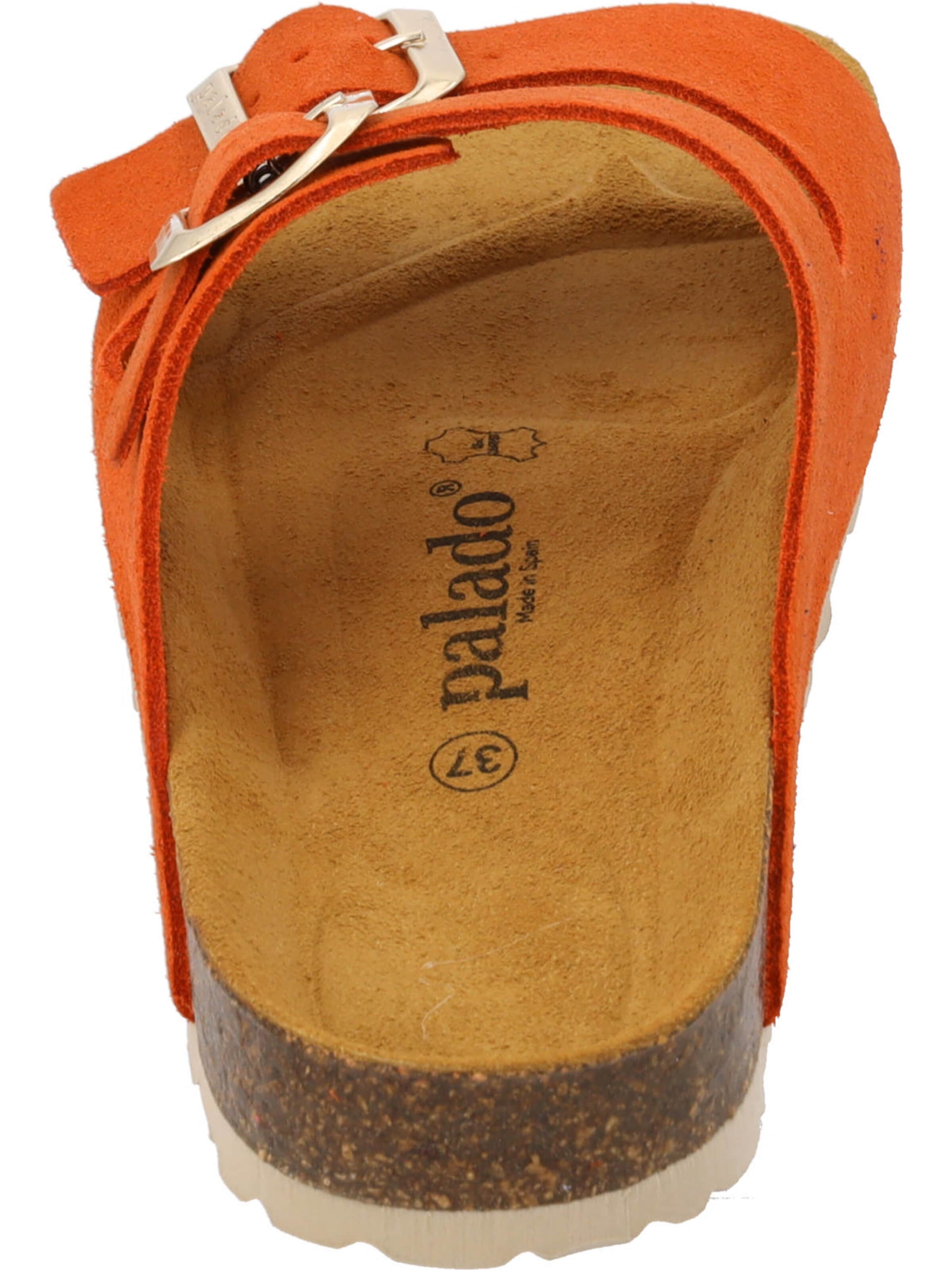 Palado Pantolette 'Palado Korfu Suede Premium Leather'‌‌‌‌‌‌‌‌‌ in Orange