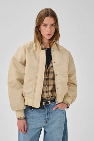 My Essential Wardrobe Between-season jacket 'Helga' in Beige: front