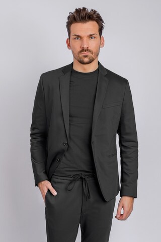 DRYKORN Regular Fit Sakko 'Hurley' in Schwarz: predná strana