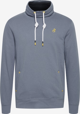 Sweat-shirt 'KAAN' !Solid en bleu : devant