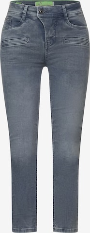 STREET ONE Skinny Jeans in Grijs: voorkant