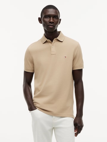 TOMMY HILFIGER Μπλουζάκι '1985' σε μπεζ: μπροστά