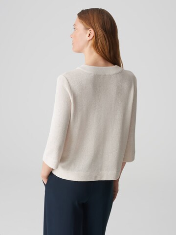 OPUS Strickjacke 'Semipa' in Weiß