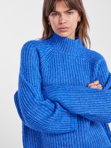PIECES Sweater 'Nell' in Blue