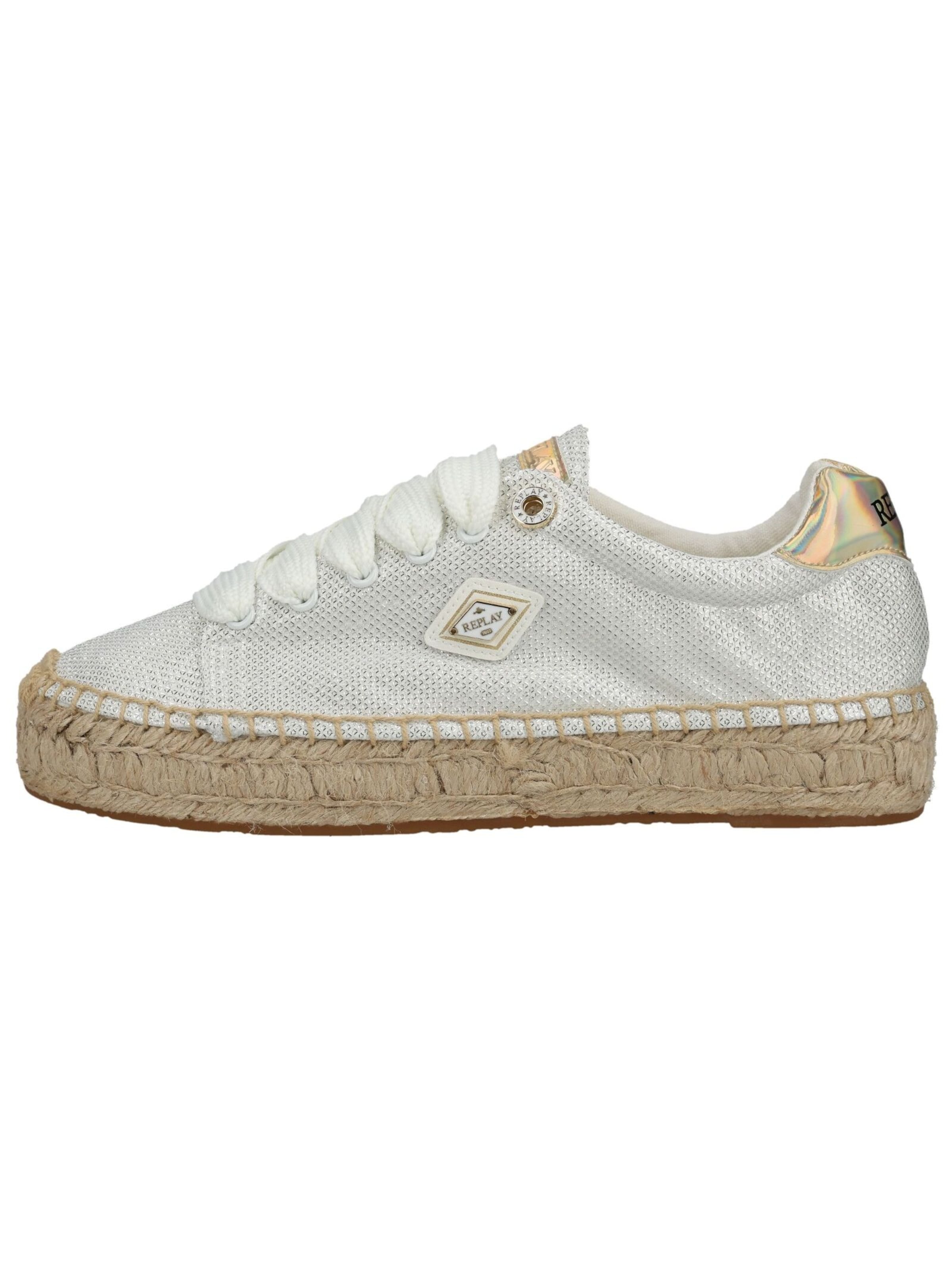 Baskets basses REPLAY en blanc