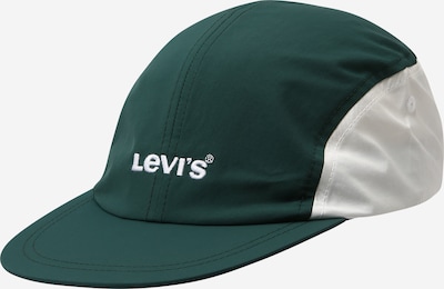 LEVI'S ® Casquette en vert foncé / blanc, Vue avec produit