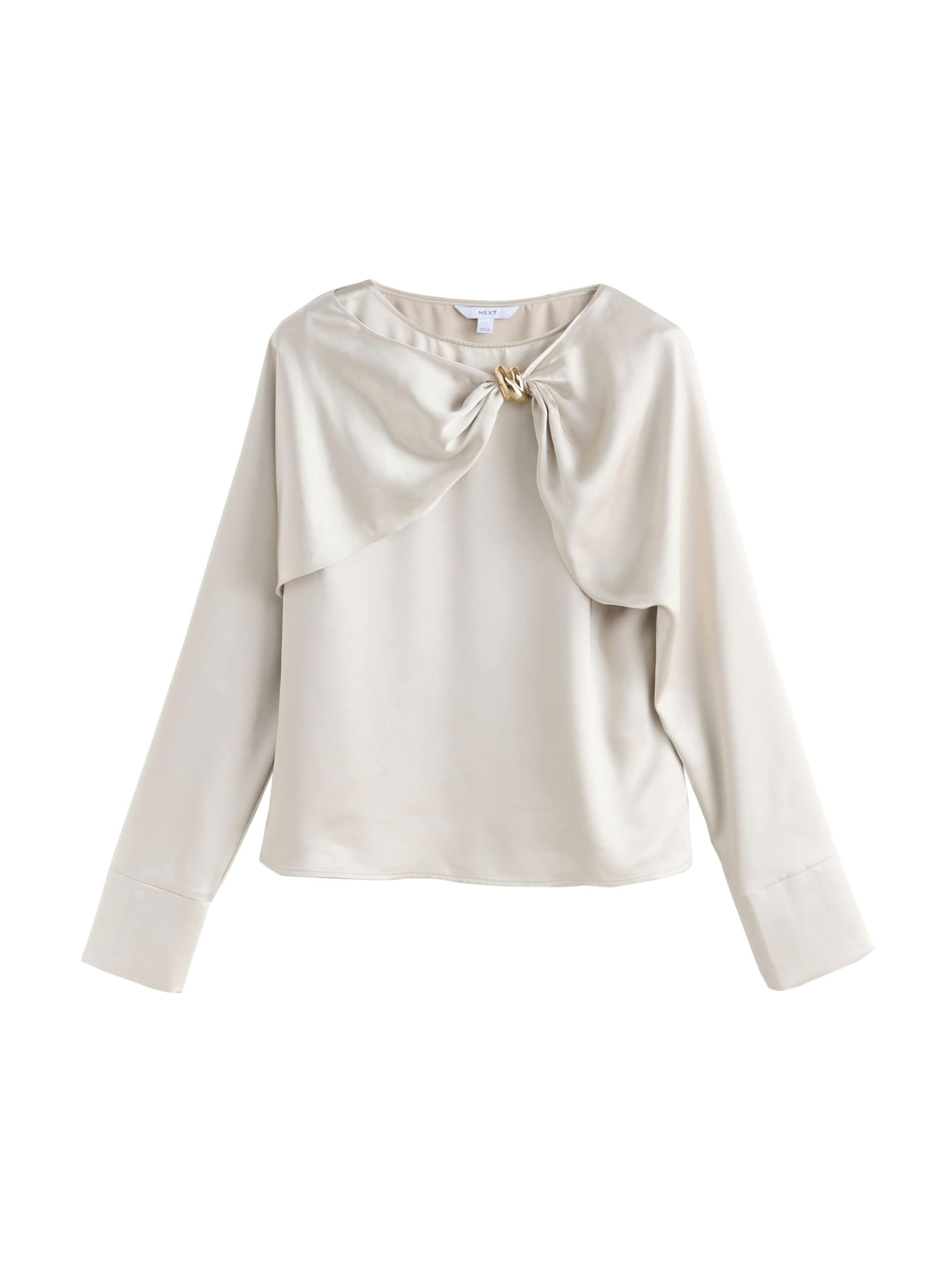 Next Blouse in Beige: front