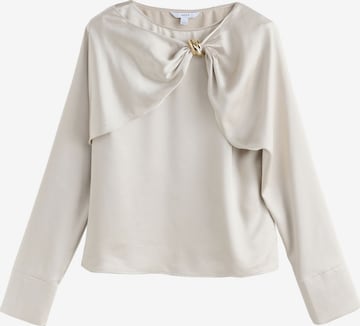 Next Blouse in Beige: voorkant