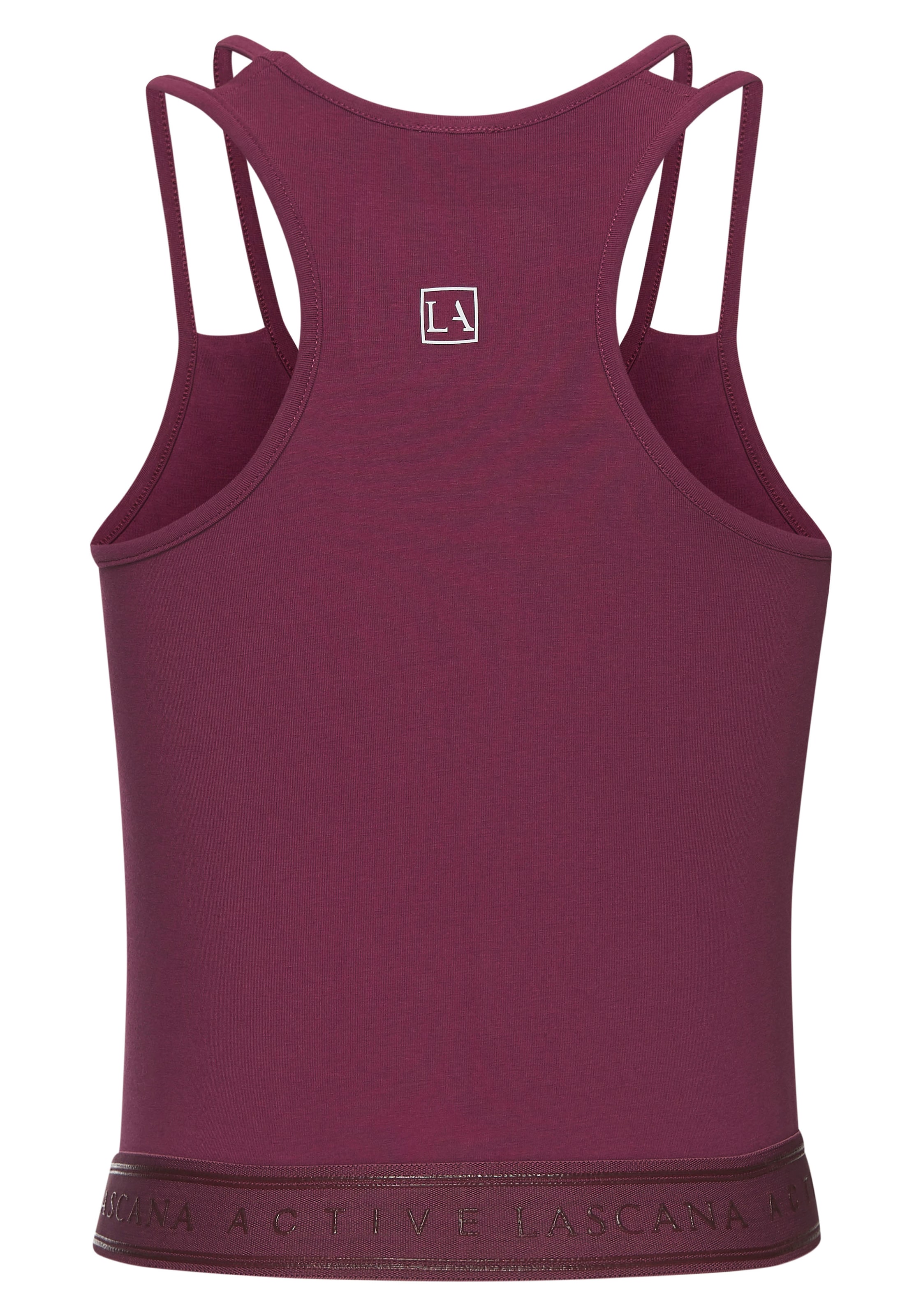 LASCANA ACTIVE - Top en rojo