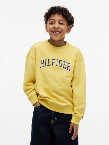 TOMMY HILFIGER Sweatshirt in Geel: voorkant