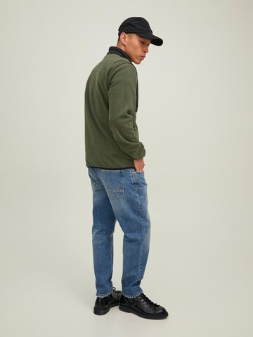 JACK & JONES Fleece Jacket 'Hyper' in Green