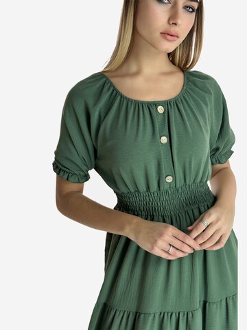 Elara Kleid in Grün