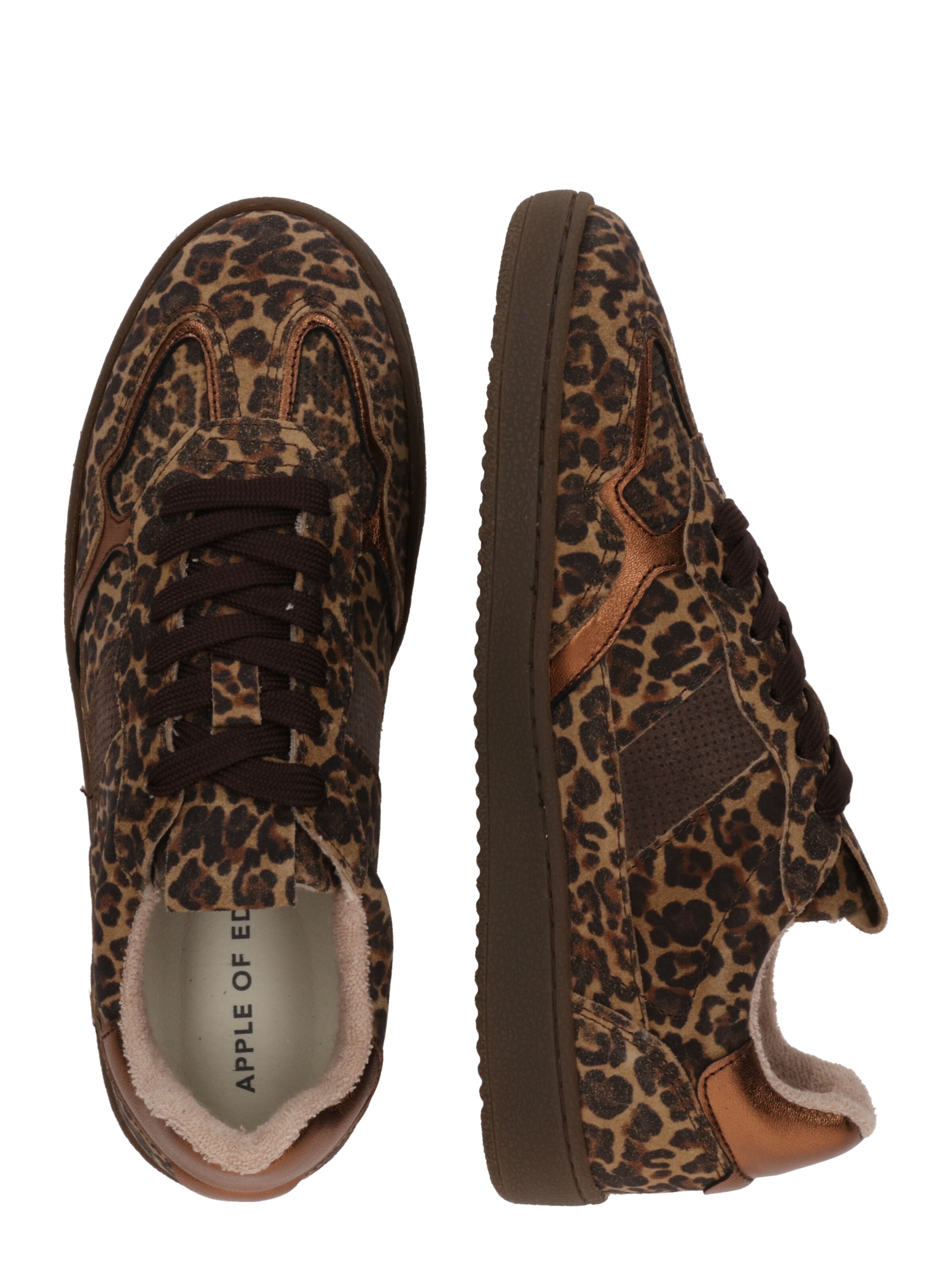 Apple of Eden - Zapatillas deportivas bajas 'AMORI' en marrón