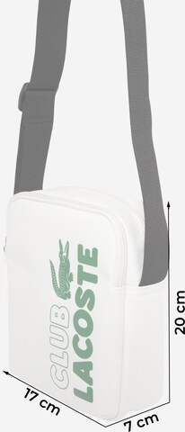 Sac à bandoulière LACOSTE en blanc