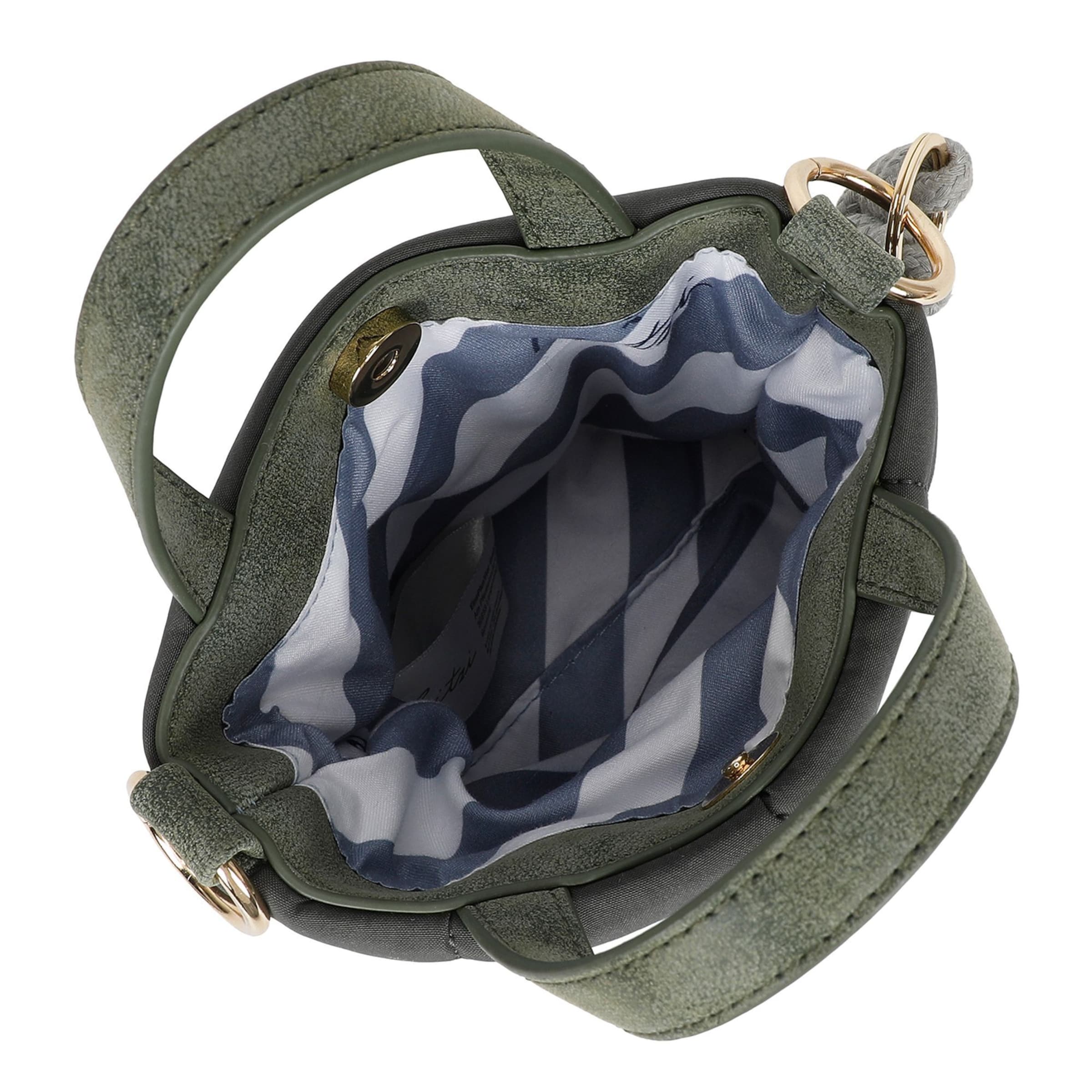 Borsa a mano 'Brigitte x fritzi Mini Toty limited Bubble' di Fritzi aus Preußen in verde