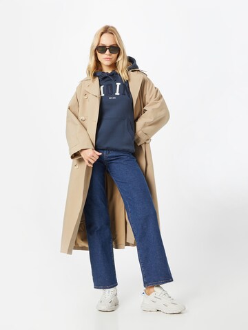 Derbe Sweatshirt 'Moin' in Blue