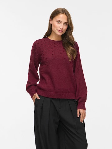 Pullover 'VITuli' di VILA in rosso: frontale