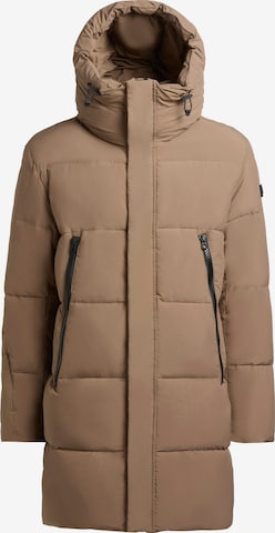 Manteau d’hiver 'Hudson' khujo en marron : devant
